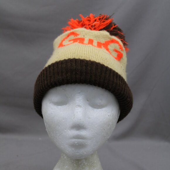 GWG Other - Brown and Orange Knit Beanie